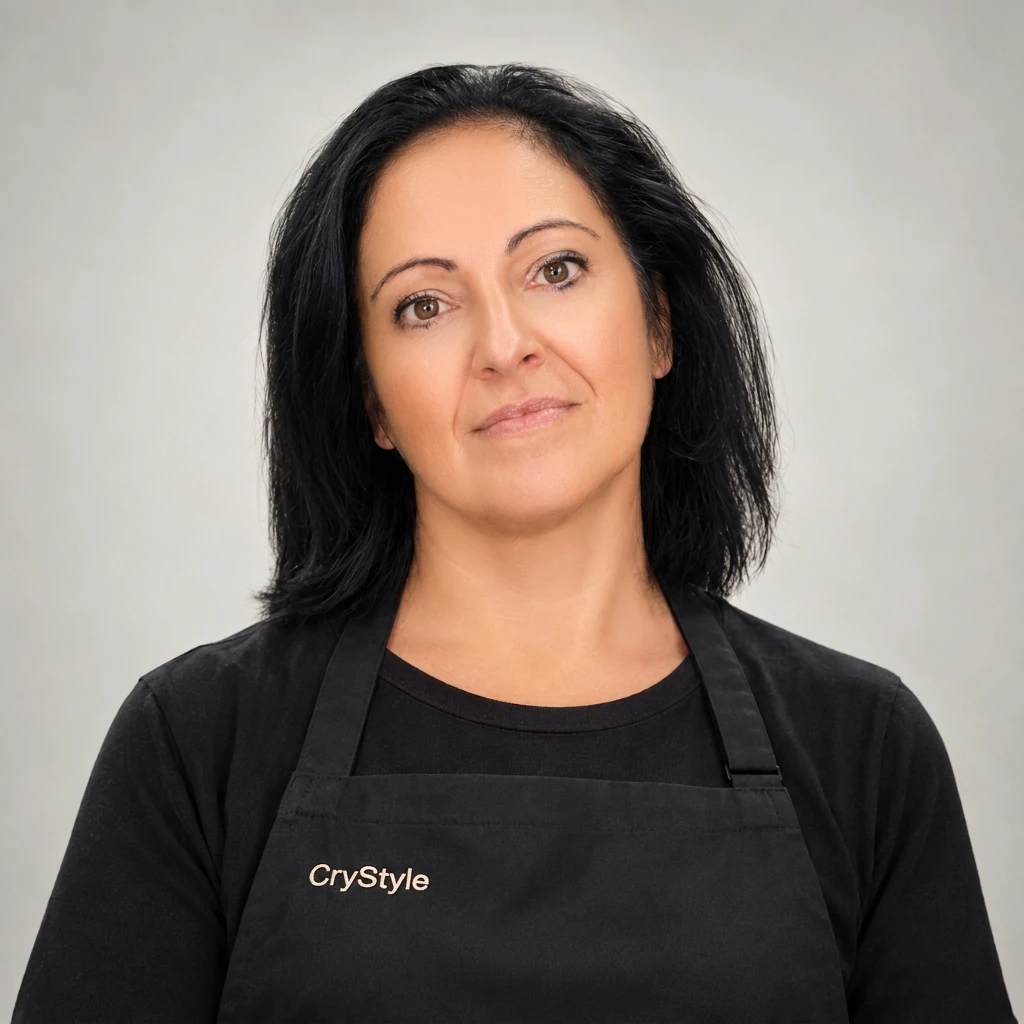 Romina, Pieghe e taglio donna